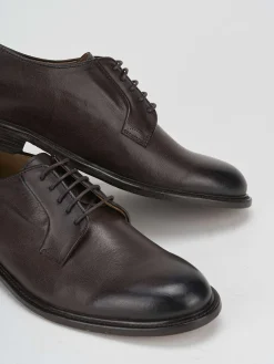 Best Stringate tacco 1cm pelle testa Uomo Stringate