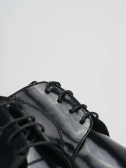 Clearance Stringate tacco 1cm pelle Uomo Stringate