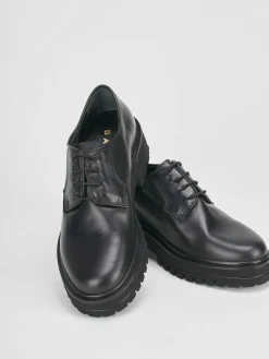 Stringate tacco 2cm pelle Donna Stringate