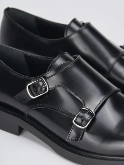 Hot Stringate tacco 2cm pelle Donna Stringate