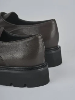 Discount Stringate tacco 2cm pelle testa Donna Stringate