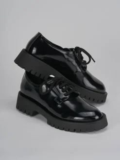 Hot Stringate tacco 2cm pelle Donna Stringate