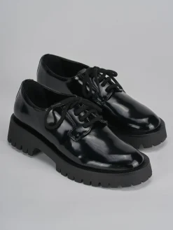 Hot Stringate tacco 2cm pelle Donna Stringate