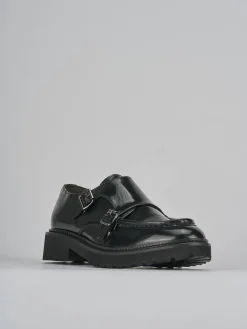 Outlet Stringate tacco 3cm pelle Donna Stringate