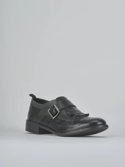 Outlet Stringate tacco 2cm pelle Donna Stringate