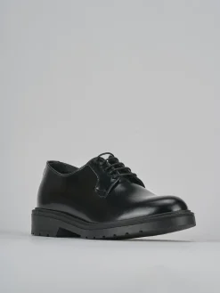 Clearance Stringate tacco 2cm pelle Donna Stringate