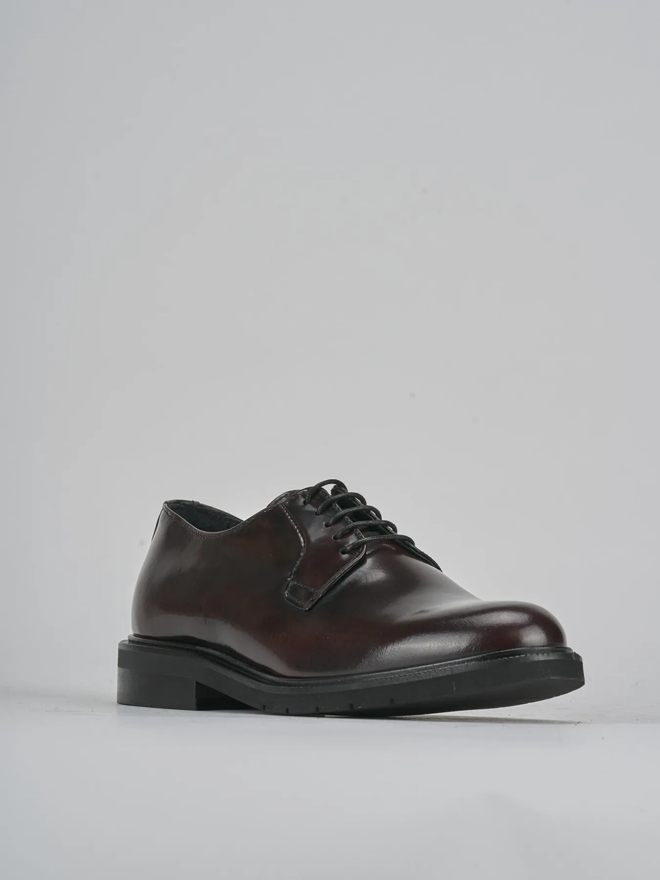 New Stringate tacco 2cm pelle bordo' Donna Stringate