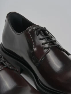 New Stringate tacco 2cm pelle bordo' Donna Stringate