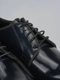 Clearance Stringate tacco 2cm pelle Donna Stringate