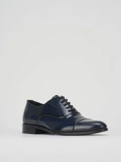 Hot Stringate tacco 1cm pelle Uomo Stringate