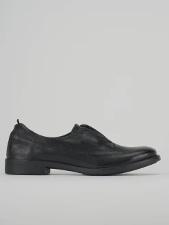 Outlet Stringate tacco 1cm pelle Donna Stringate