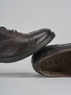 Outlet Stringate tacco 1cm pelle testa Donna Stringate