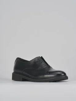 Clearance Stringate tacco 2cm pelle Donna Stringate