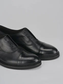 Clearance Stringate tacco 2cm pelle Donna Stringate