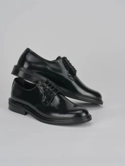 Clearance Stringate tacco 1cm pelle Donna Stringate