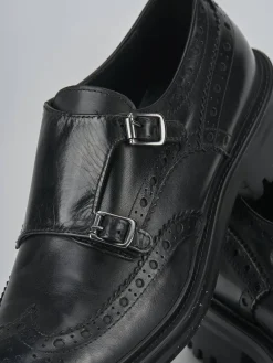 Outlet Stringate tacco 2cm pelle Donna Stringate