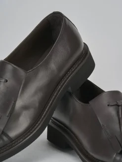 New Stringate tacco 2cm pelle testa Donna Stringate