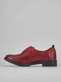 Discount Stringate tacco 1cm pelle bordo' Donna Stringate