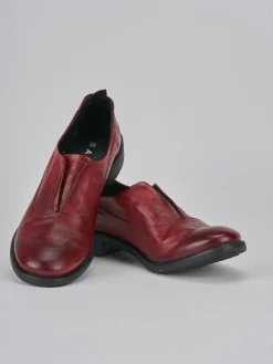 Discount Stringate tacco 1cm pelle bordo' Donna Stringate